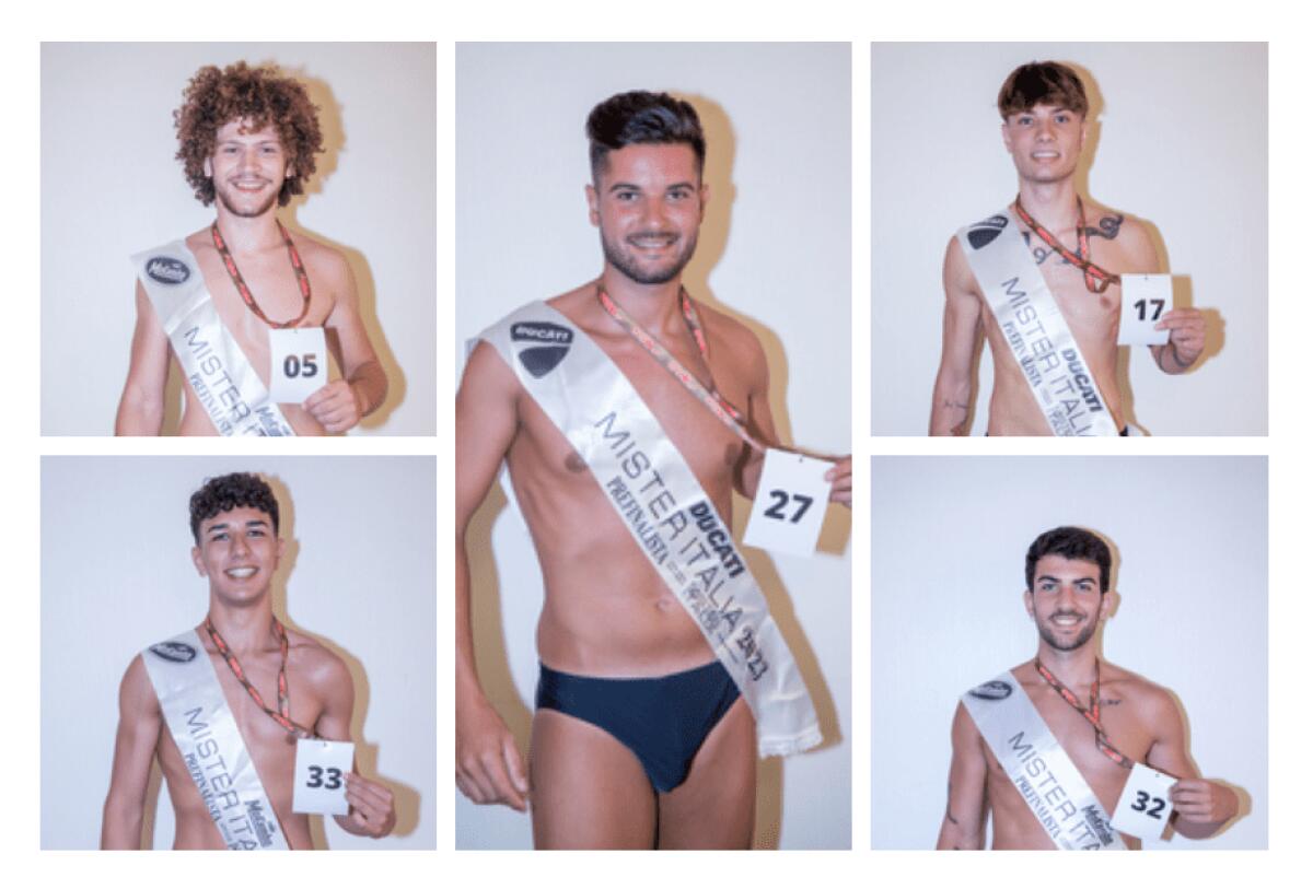 CINQUE CATANESI IN FINALISSIMA A “MISTER ITALIA”! OGGI LA PROCLAMAZIONE A PESCARA - 