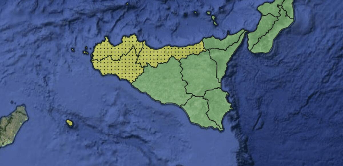 RITORNA LA PIOGGIA IN SICILIA, DIRAMATA ALLERTA GIALLA PER LA GIORNATA DI DOMANI - 