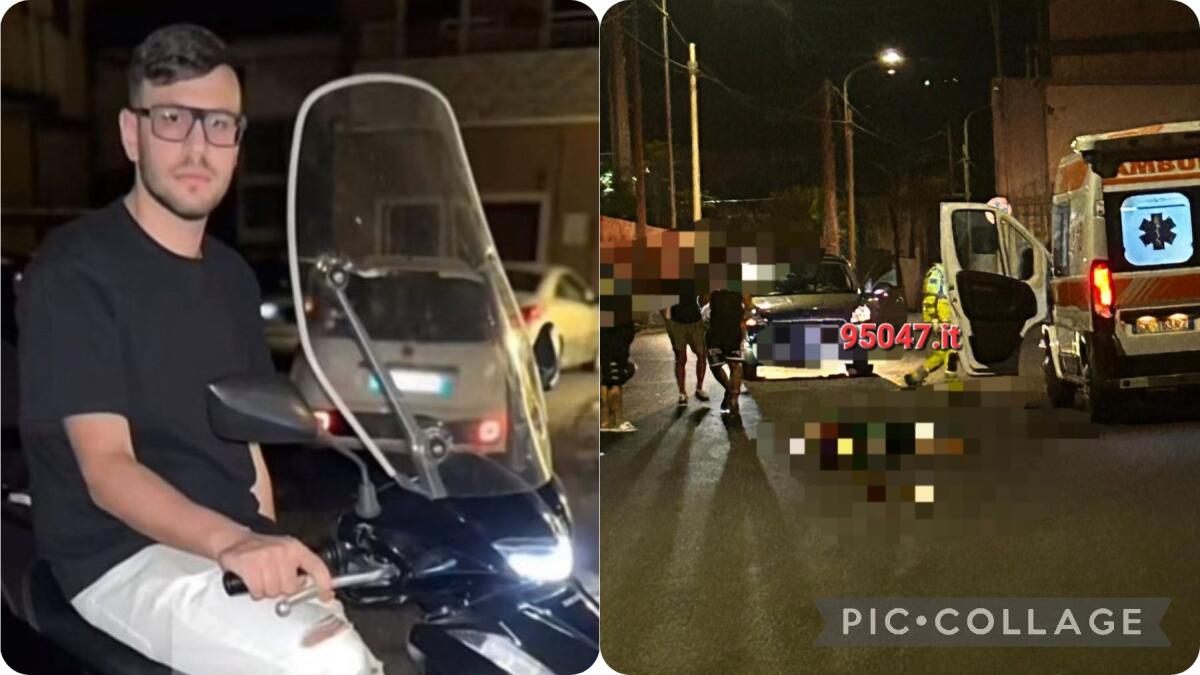 INCIDENTE MORTALE NELLA NOTTE A BIANCAVILLA. A PERDERE LA VITA UN 20ENNE - 