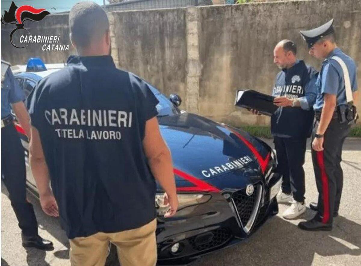 RIPOSTO, MAXI SANZIONI A DUE ATTIVITÀ COMMERCIALI PER AVER IMPIEGATO LAVORATORI IN NERO - 