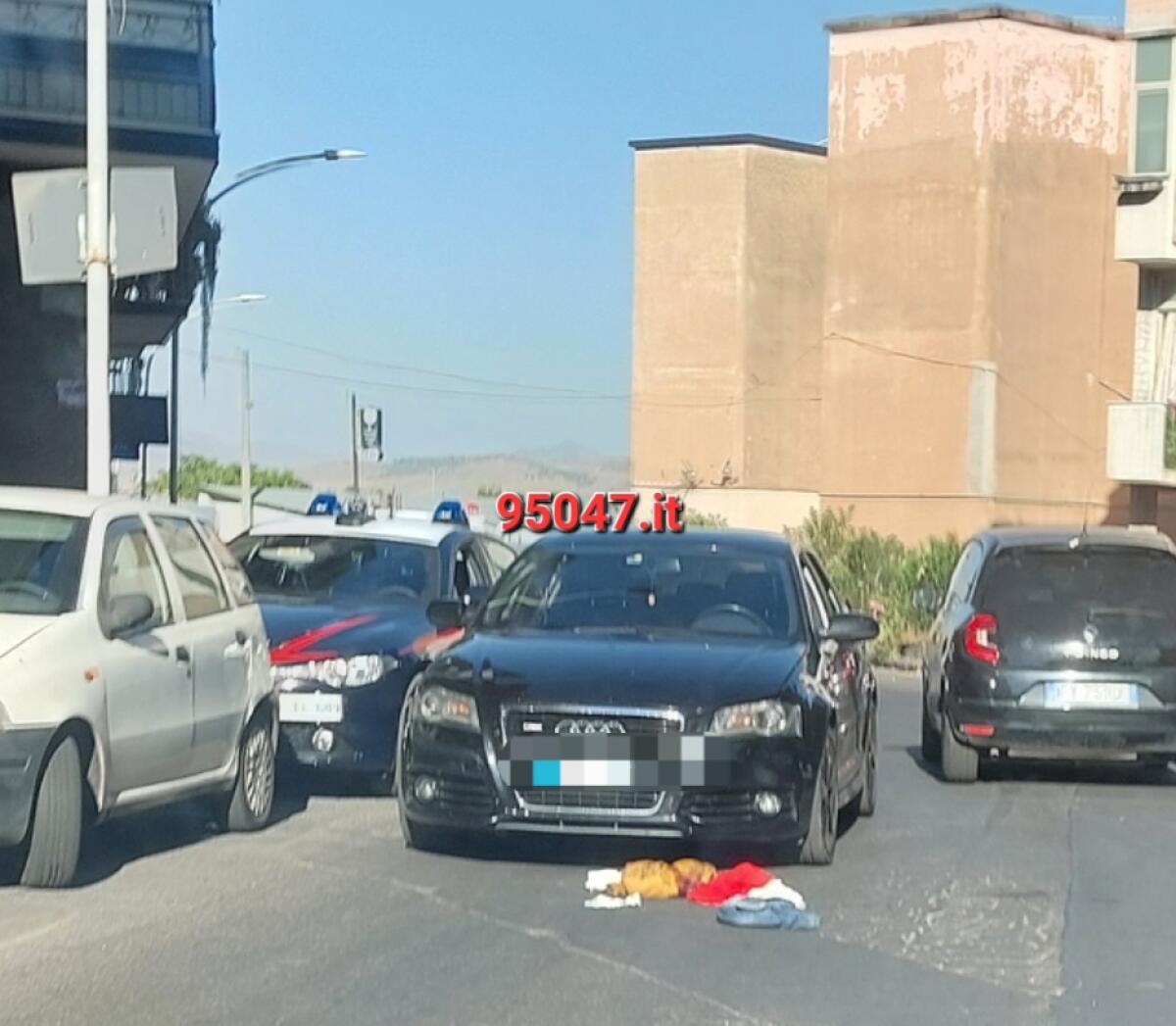 PATERNÒ: 80ENNE  INVESTITO IN VIA SCALA VECCHIA, FERITO - 