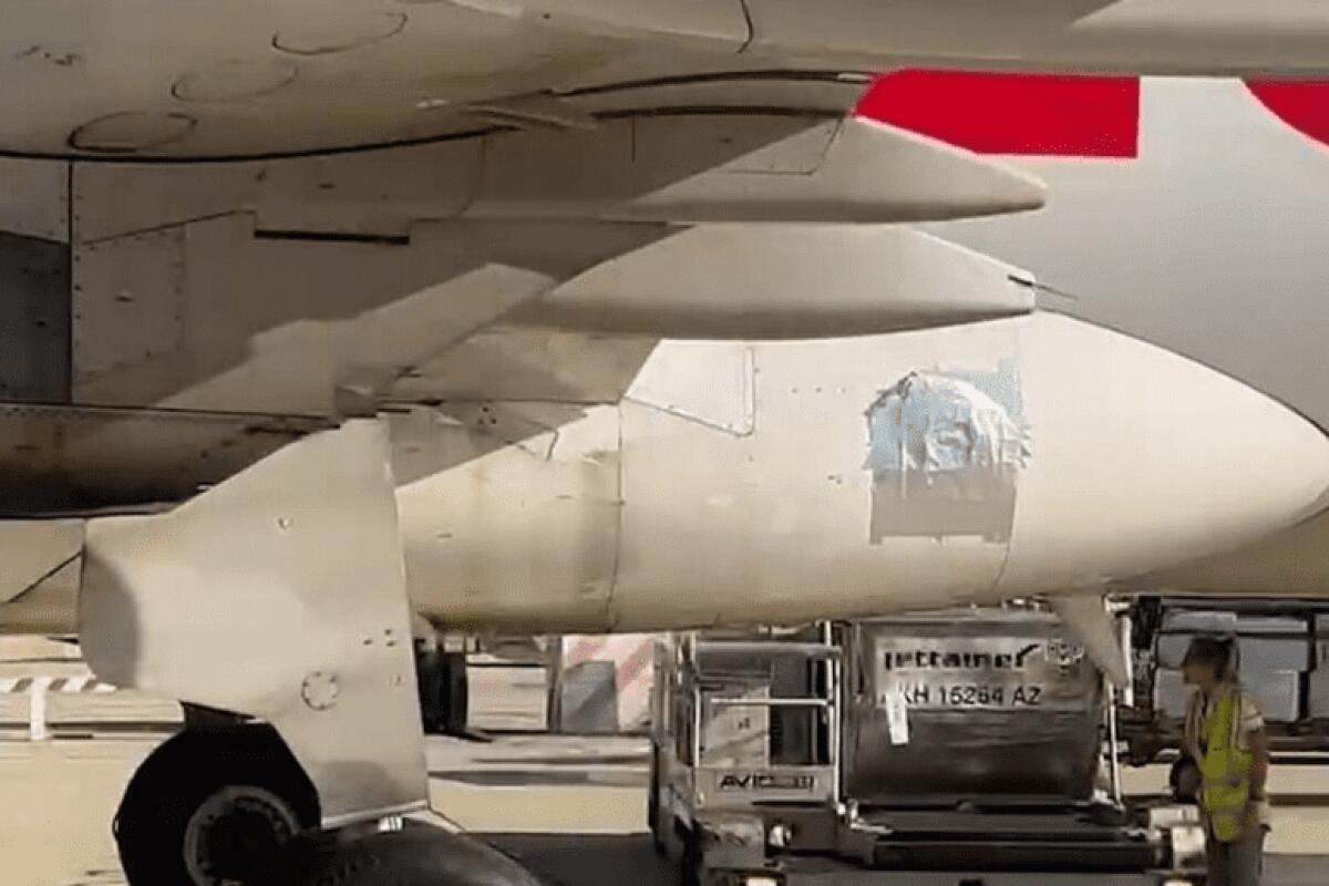 CAGLIARI, AEREO RATTOPPATO CON NASTRO ADESIVO, LA DENUNCIA DELL’EX DEPUTATO - 