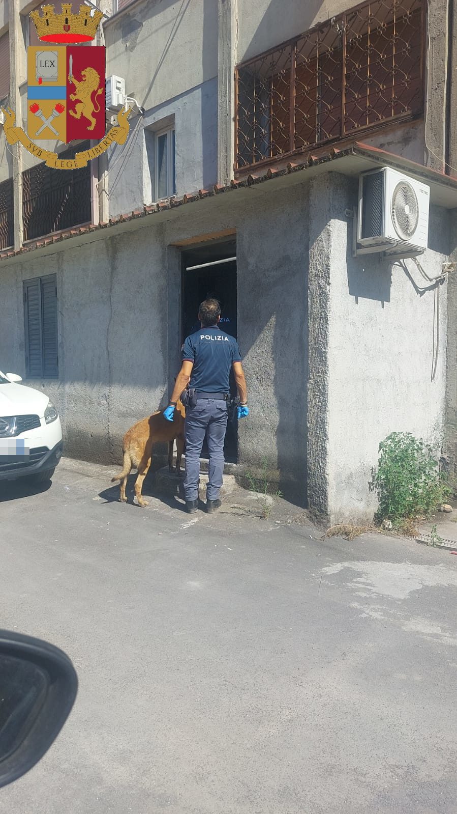 CATANIA, TROVATI ARSENALE, ANCHE 2 KALASHNIKOV E DROGA IN UNO STABILE
