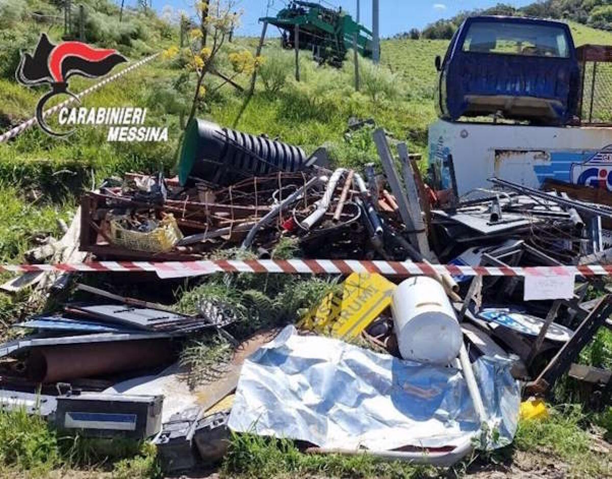 SAN TEODORO, 48ENNE CATANESE DENUNCIATO PER DISCARICA ABUSIVA - 