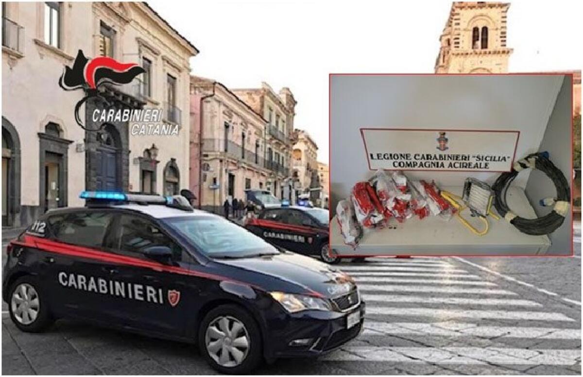 ACI SANT’ANTONIO, RUBA MATERIALE EDILE DA UN CANTIERE E PROVA A VENDERLO SU INTERNET - 