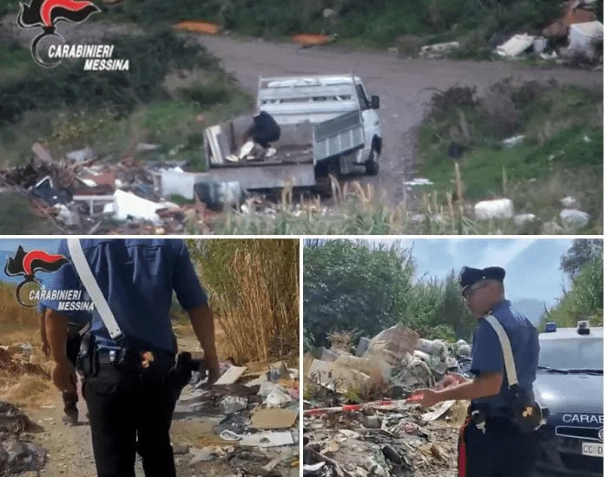 MAXI DISCARICA ABUSIVA SCOPERTA NEL MESSINESE, 66 INDAGATI TRA IMPRENDITORI E CITTADINI - 