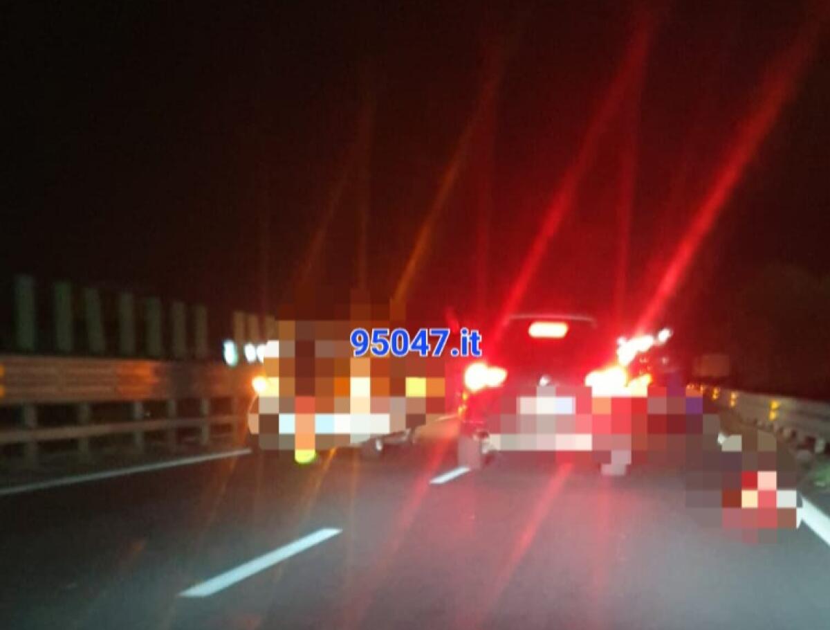 RALLENTAMENTI SULLA SS121 NEI PRESSI DELLO SVINCOLO DI VALCORRENTE IN DIREZIONE CATANIA - 