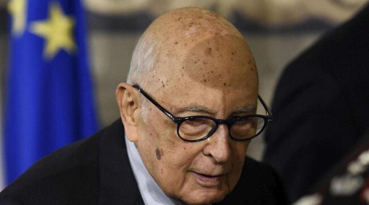 GIORGIO NAPOLITANO, IN CONDIZIONI CRITICHE IL  PRESIDENTE DELLA REPUBBLICA EMERITO - 
