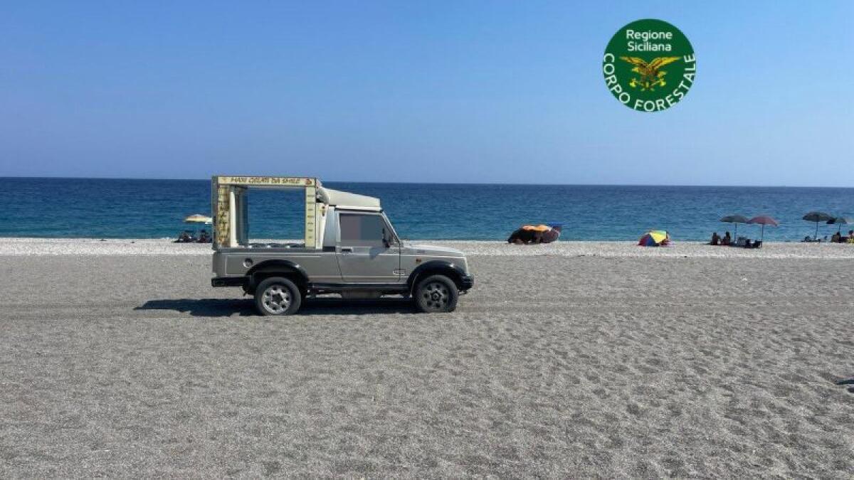 FIUMEFREDDO. CON UNA JEEP MODIFICATA VENDE GELATI IN SPIAGGIA, SEQUESTRO E MULTA PER UN 52ENNE - 