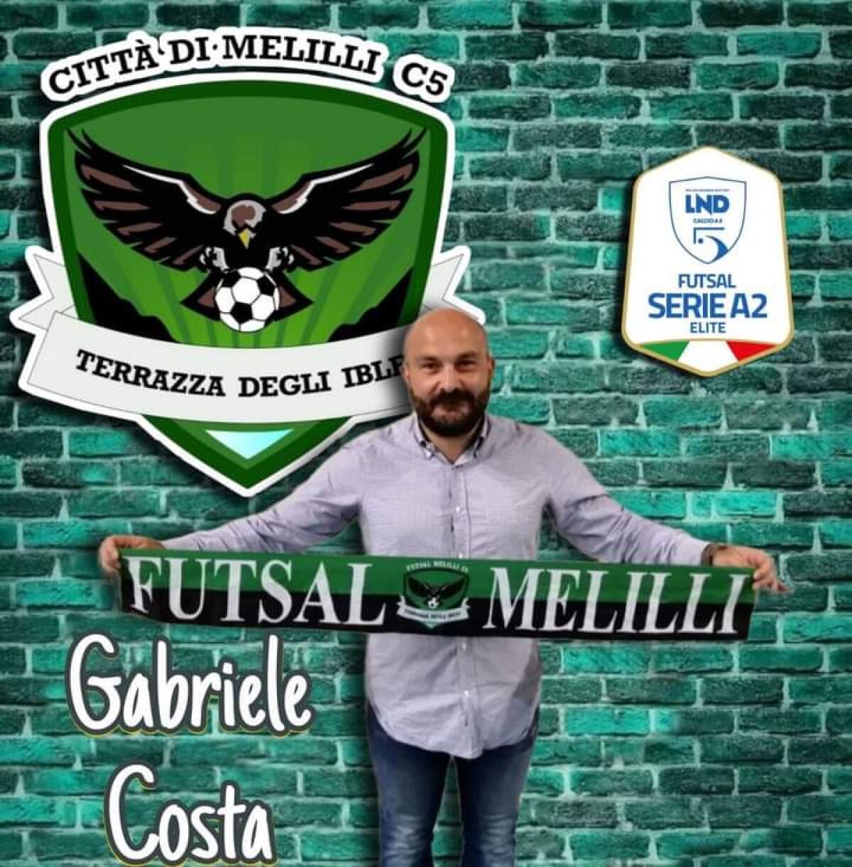 IL PATERNESE COSTA NUOVO RESPONSABILE DEL SETTORE LOGISTICO DEL CITTÀ DI MELILLI CALCIO A 5 - 