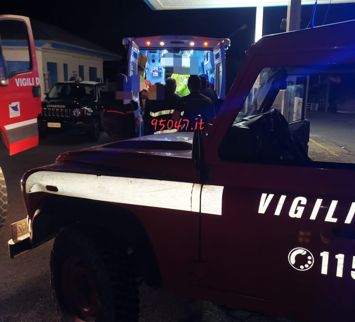 RANDAZZO: INTERVENTO DEI VVF PER RECUPERARE DUE MOTOCICLISTI DISPERSI SUI NEBRODI - 