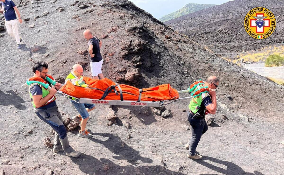 INCIDENTI SULL’ETNA, 3 INTERVENTI DEL SOCCORSO ALPINO - 
