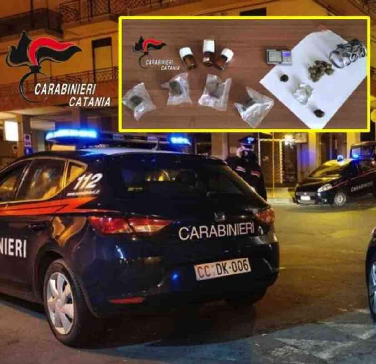 SAN MICHELE DI GANZARIA . LO “SPACCIO” PER TUTTI I GUSTI: ARRESTATO UN SAMMICHELESE - 