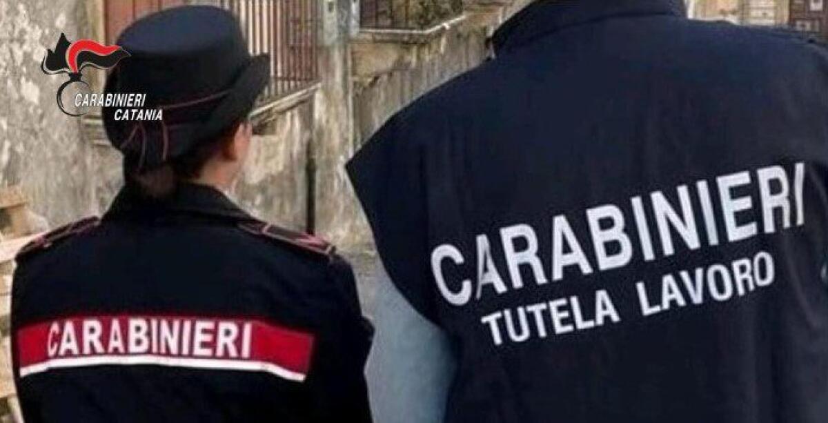 CONTROLLI DEI CARABINIERI SCOPERTI: 7 LAVORATORI SU 10 IN "NERO" IN UNA CARROZZERIA DI ADRANO E UN BAR-TABACCHI DI BIANCAVILLA - 