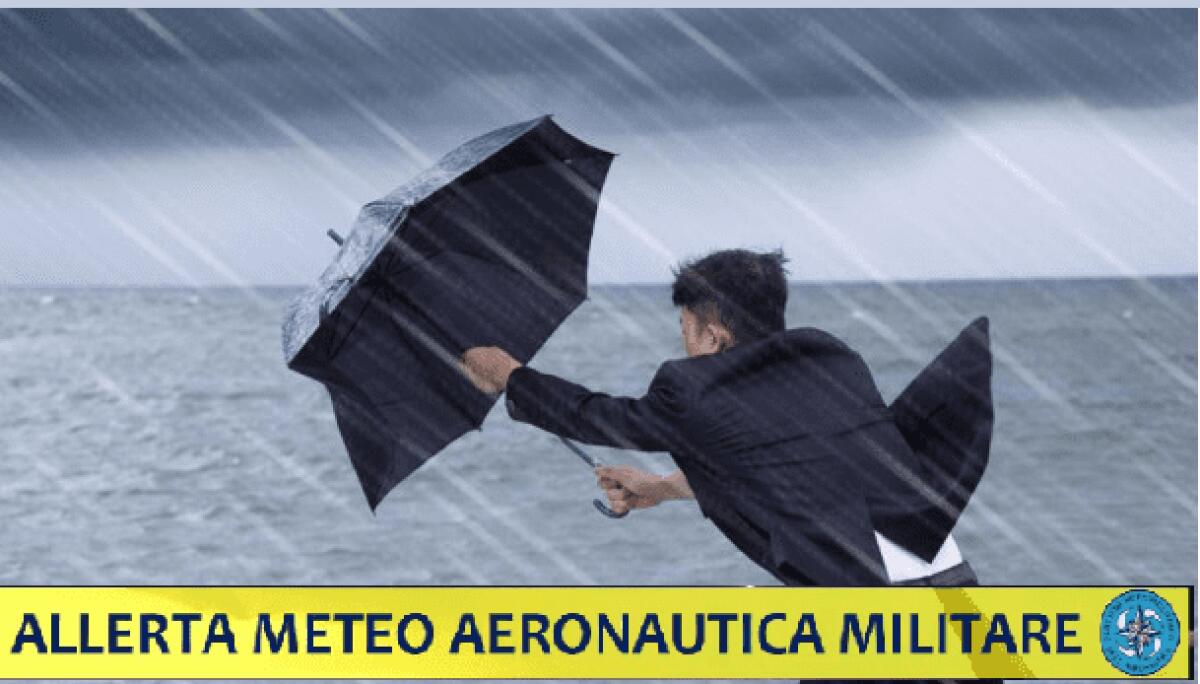 ALLERTA METEO DELL’AERONAUTICA MILITARE: “DA DOMANI VENTI FORTI CON RAFFICHE FINO A BURRASCA IN SICILIA” - 