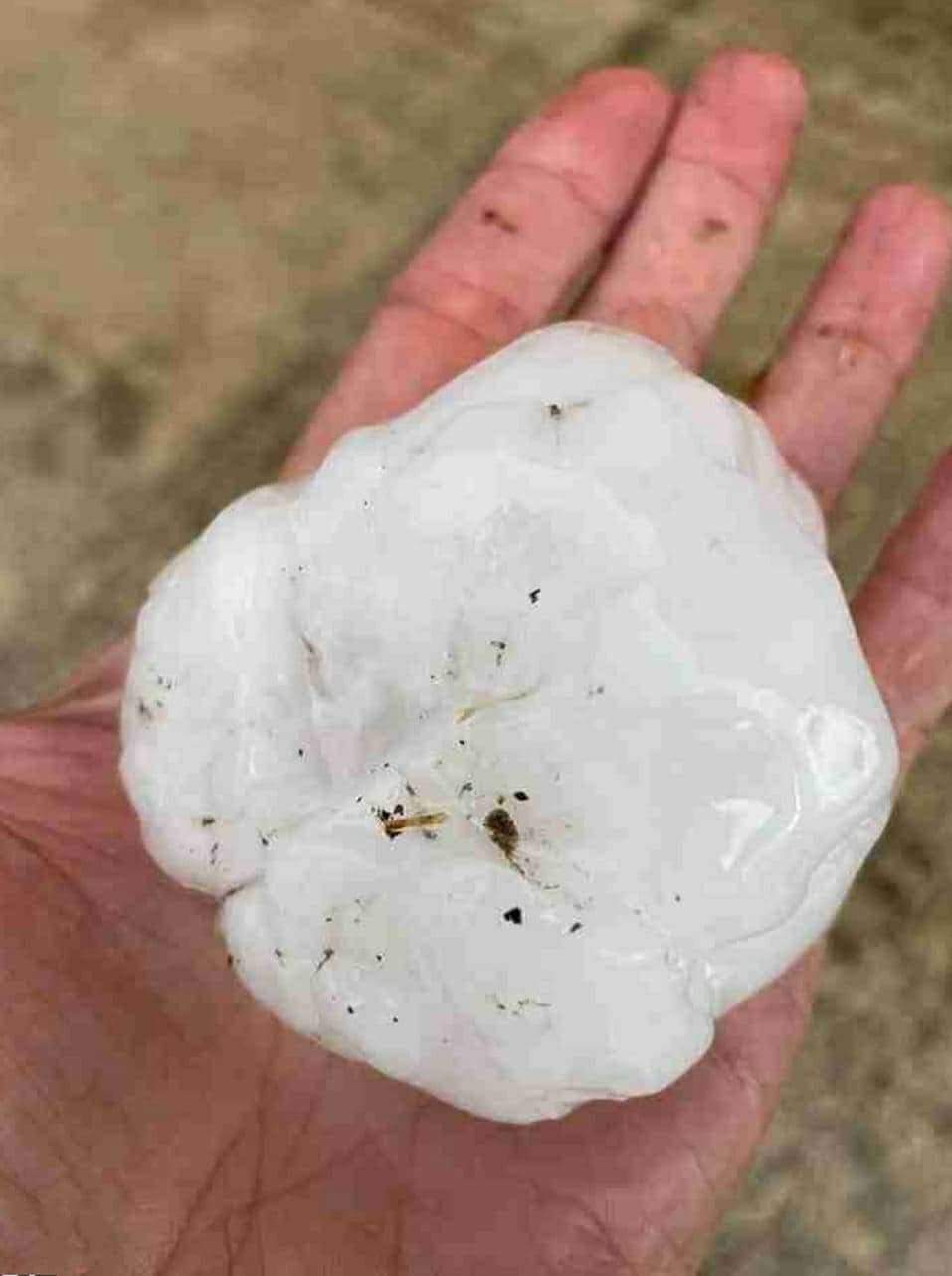 VIOLENTA GRANDINATA PROVOCA DANNI GRAVI A SAN BIAGIO PLATANI NELL'AGRIGENTINO