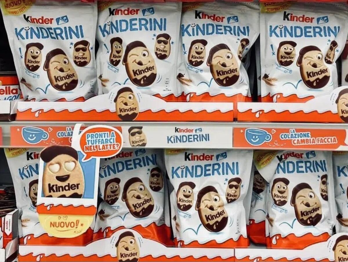 SONO ARRIVATI “KINDERINI”, I BISCOTTI AL GUSTO DI OVETTO KINDER - 