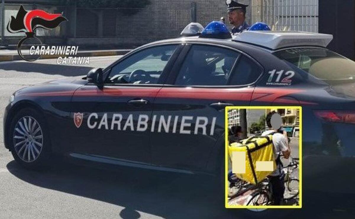 ARRESTATO 20ENNE DI BELPASSO PER IL FURTO DELLA BICICLETTA DI UN RIDER A CATANIA - 