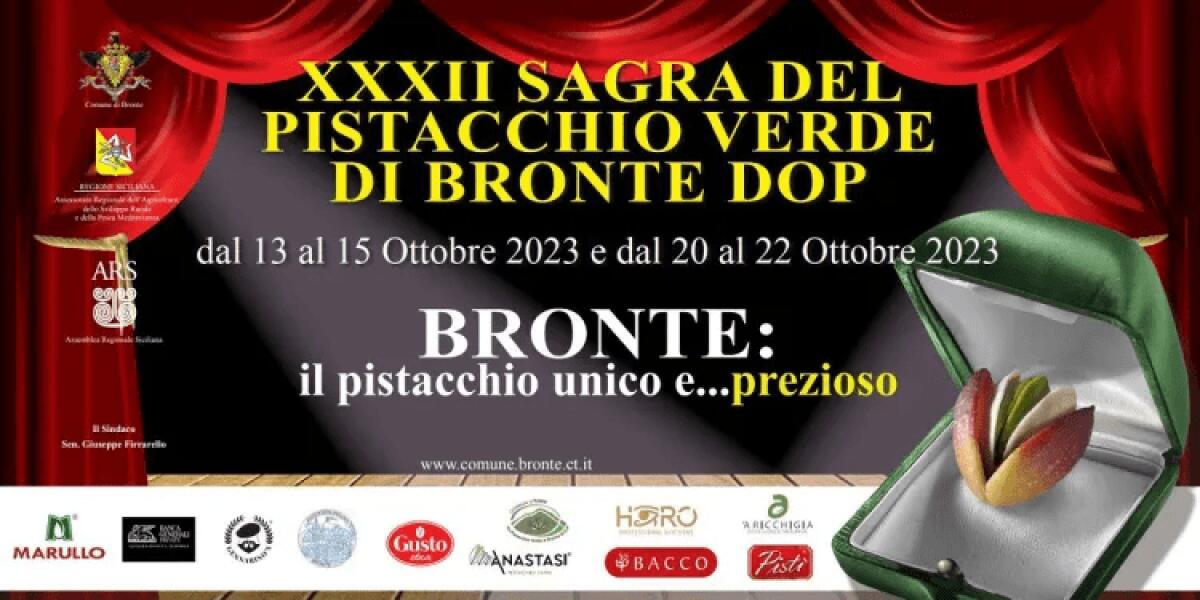 IL PROGRAMMA DELLA SAGRA DEL PISTACCHIO 2023 DI BRONTE - 