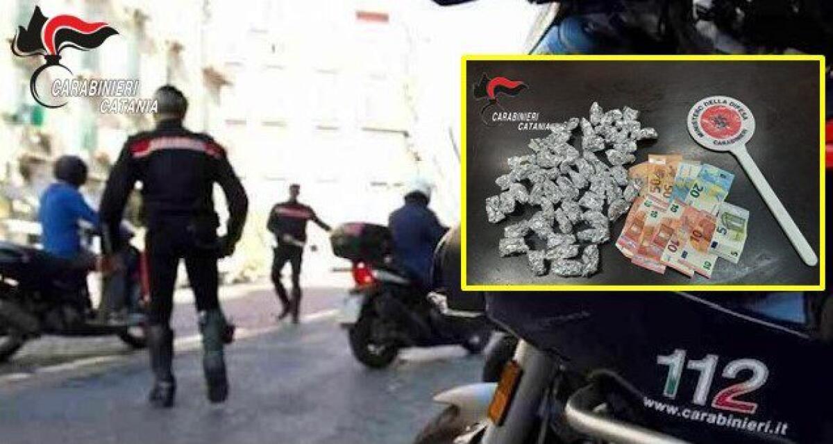 PATERNÒ. TENTANO LA FUGA IN CONTROMANO IN VIA FALLICA MA VENGONO ARRESTATI DAI CARABINIERI: IN MANETTE DUE 21ENNI - 
