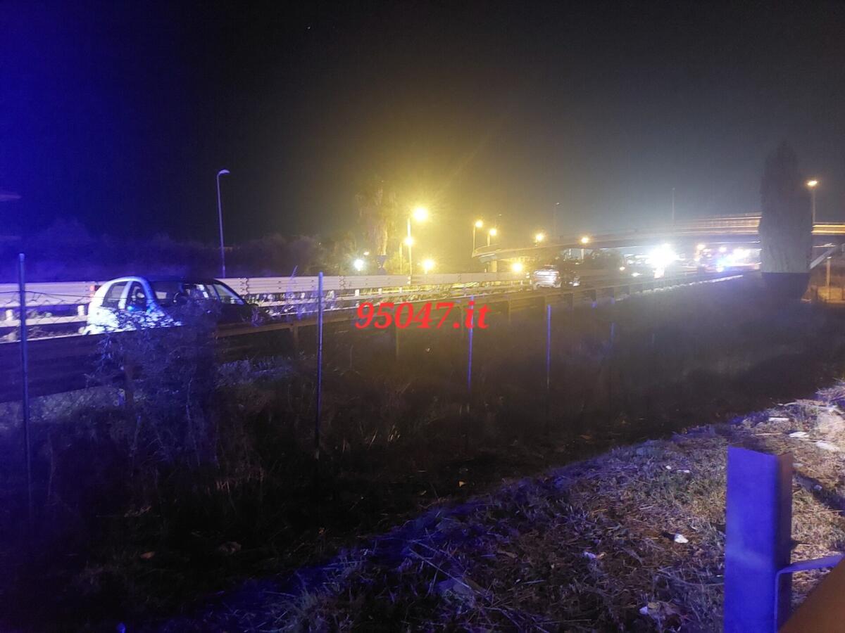 UN ALTRO GRAVE INCIDENTE NELLA SERATA DI OGGI SULLA SS121 - 
