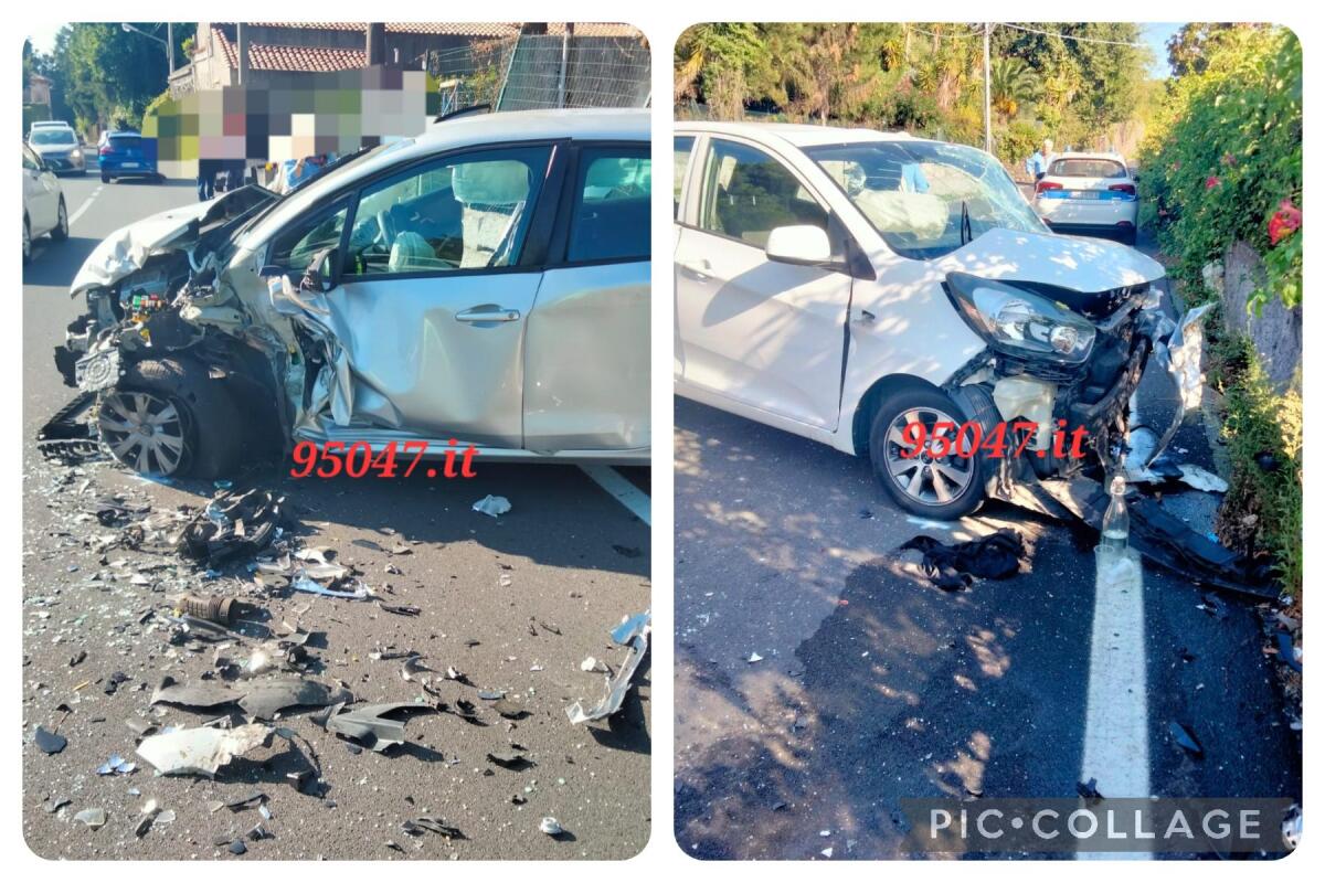 GRAVE INCIDENTE STRADALE QUESTA MATTINA A VIAGRANDE: DUE DONNE FERITE - 