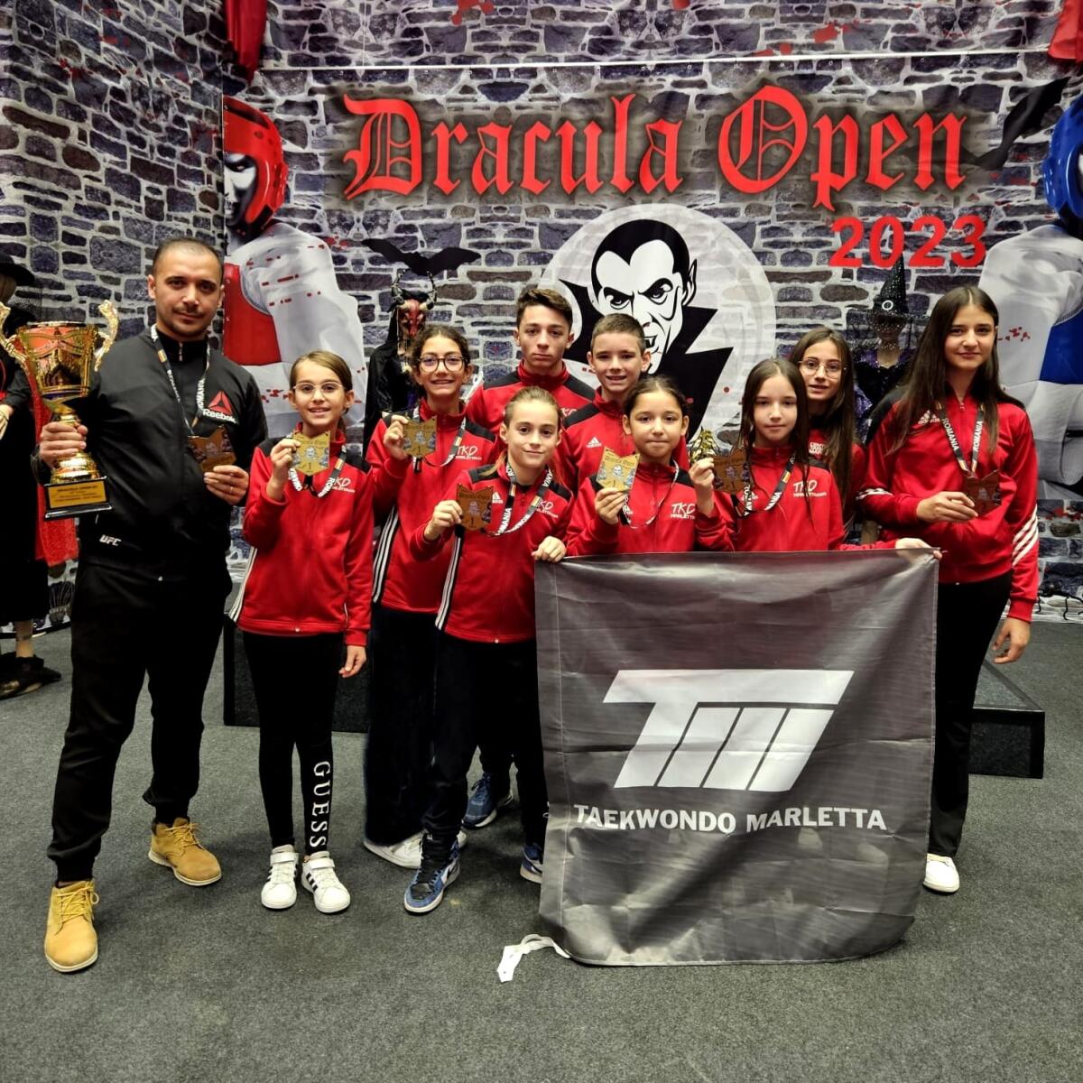 TAEKWONDO MARLETTA, VITTORIA STORICA A BUCAREST, TONY MARLETTA FA BOTTINO PIENO - 