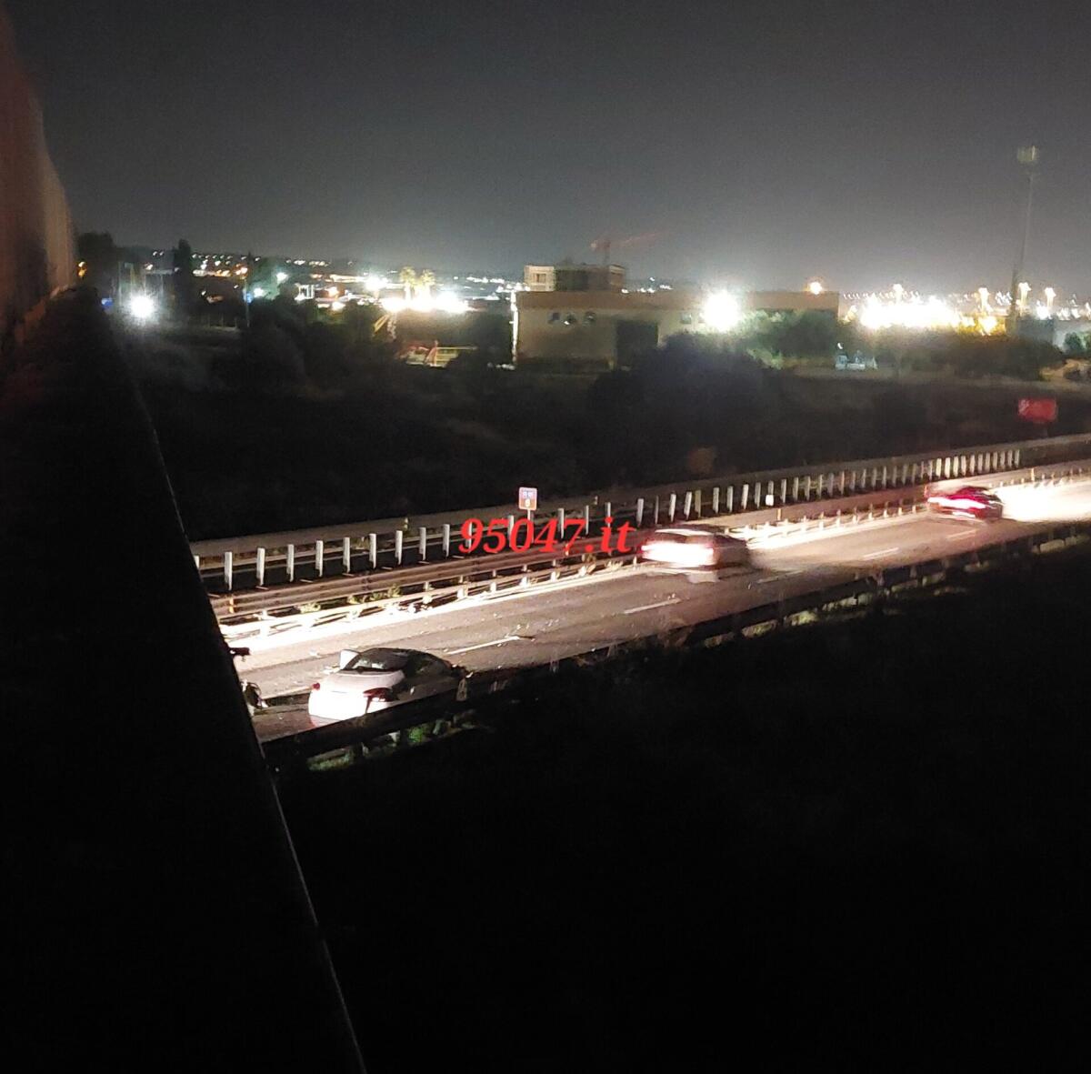 GRAVISSIMO INCIDENTE SULLA SUPERSTRADA 121: LA VITTIMA È UN 20ENNE. SUPERSTRADA CHIUSA AL TRAFFICO CON USCITA OBBLIGATORIA A PALAZZOLO. - 