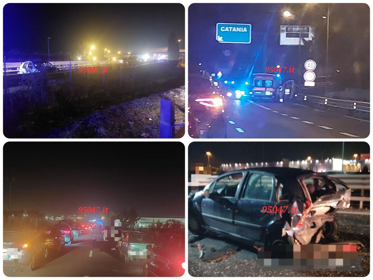 GIORNATA "INFERNALE" IERI SERA SULLA SUPERSTRADA 121: 9 FERITI IN TRE INCIDENTI, TRA QUESTI UN CARABINIERE IN GRAVI CONDIZIONI INVESTITO MENTRE SEGNALAVA L'INCIDENTE - 