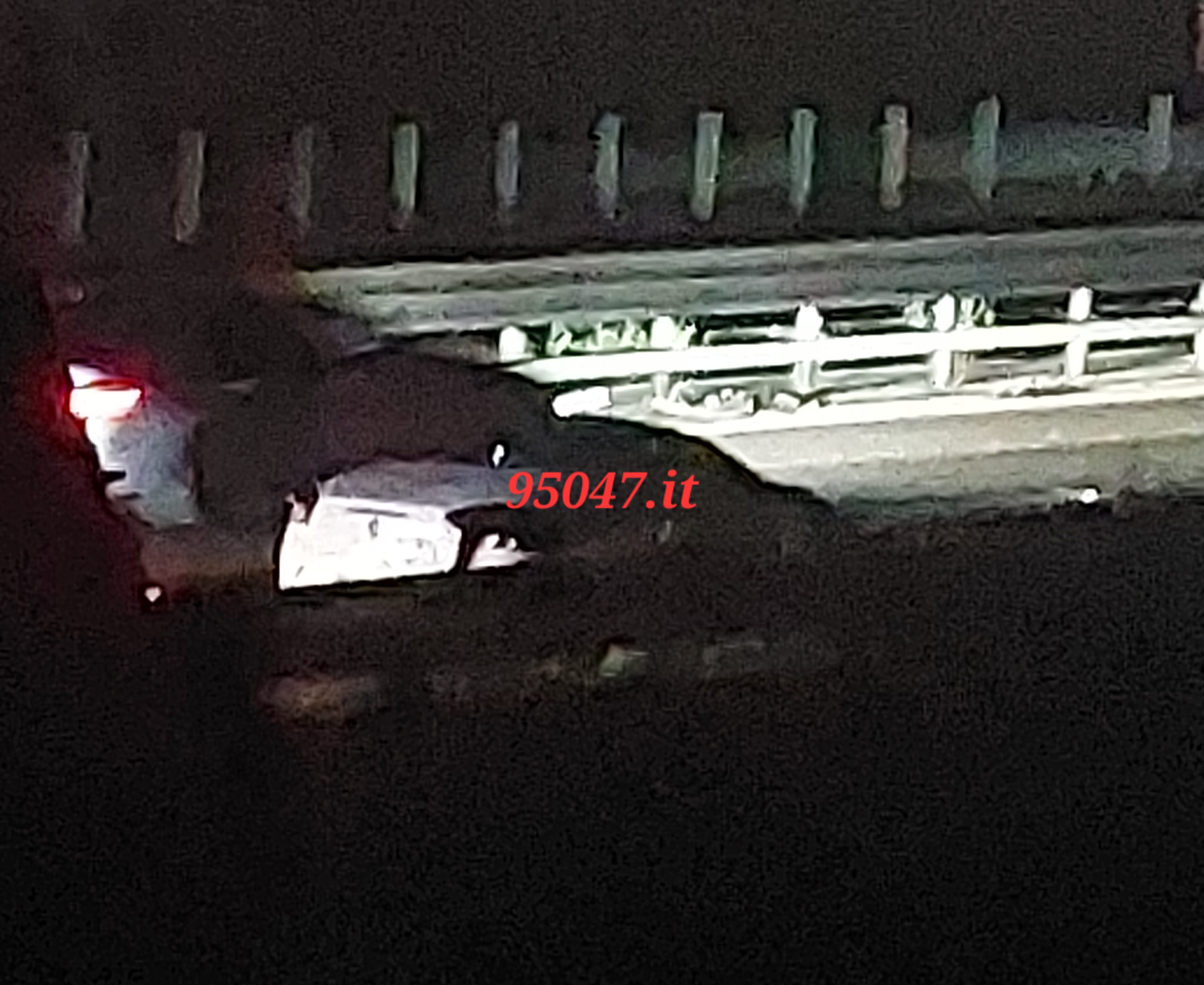 INCIDENTE MORTALE SULLA SS121: IDENTITÀ DELLA VITTIMA ANCORA SCONOSCIUTA