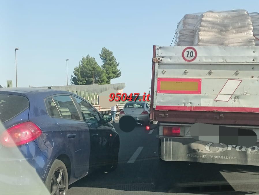 DOPPIO INCIDENTE STRADALE NELLA GIORNATA DI OGGI SULLA SUPERSTRADA 121 IN DIREZIONE CATANIA