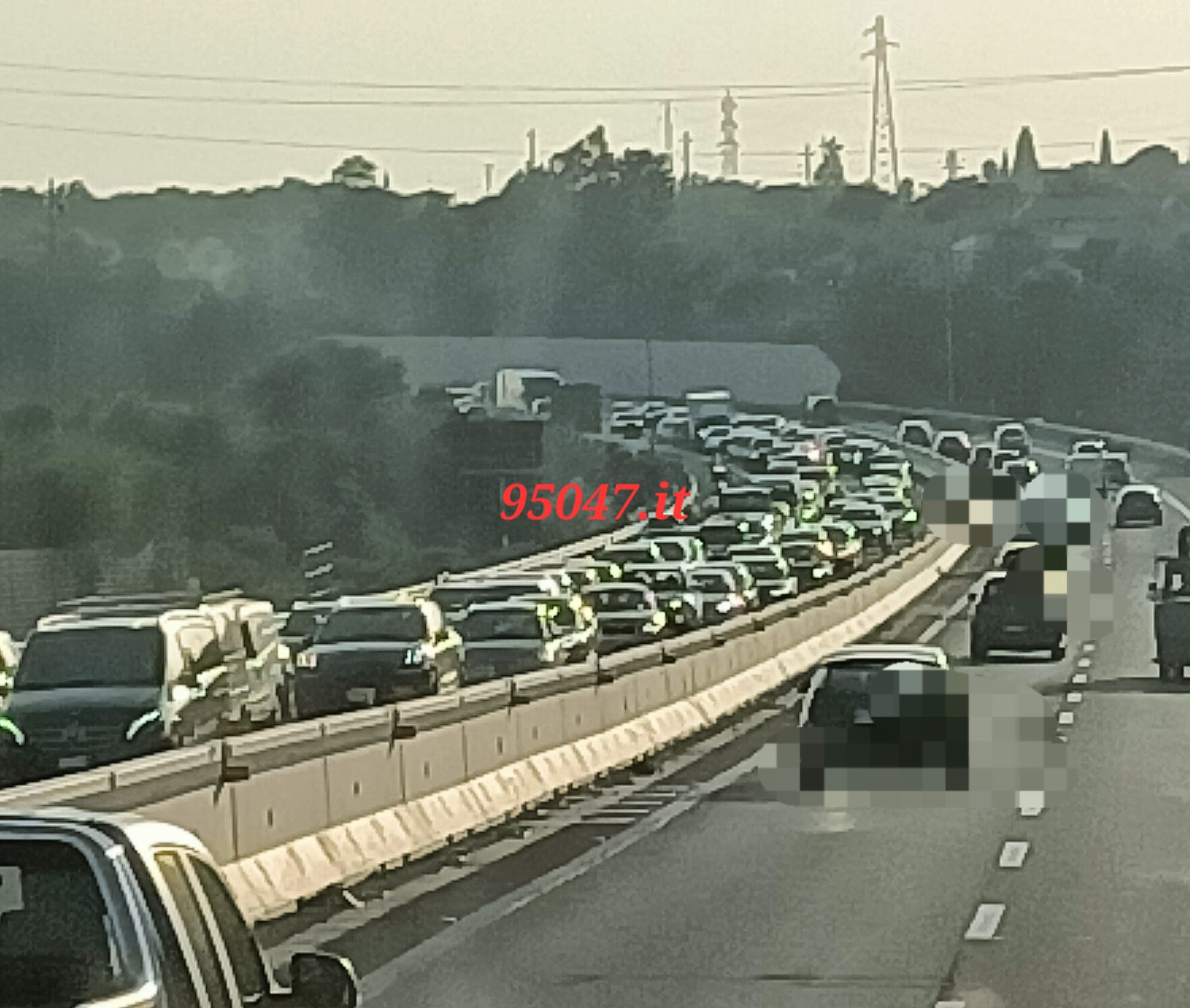 DOPPIO INCIDENTE, TRAFFICO IN TILT IN TANGENZIALE DI CATANIA IN ENTRAMBI I SENSI