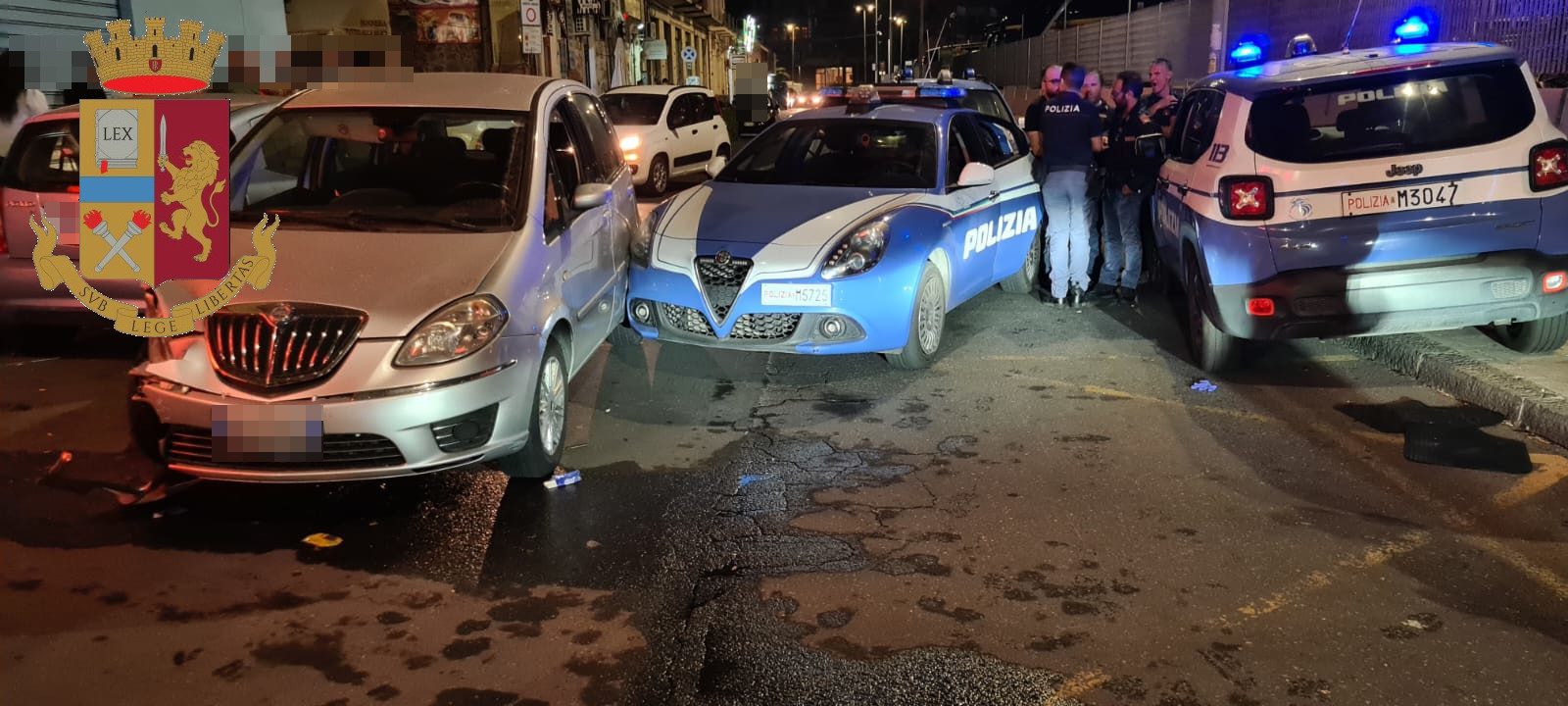 DUE GIOVANI PATERNESI ARRESTATI PER RESISTENZA A PUBBLICO UFFICIALE, OMISSIONE DI SOCCORSO E DANNEGGIAMENTO DI BENI DELLO STATO