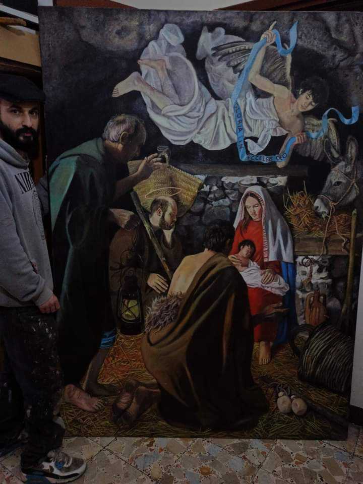 IL PATERNESE FORTE E IL SUO STRAORDINARIO DIPINTO IN MOSTRA AI 100 PRESEPI IN VATICANO