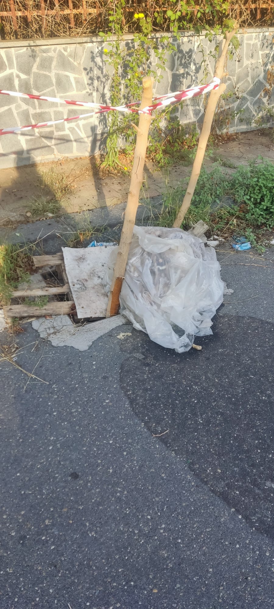 SAN GIOVANNI LA PUNTA: SEGNALATA DISCARICA ABUSIVA VICINO ISTITUTO COMPRENSIVO