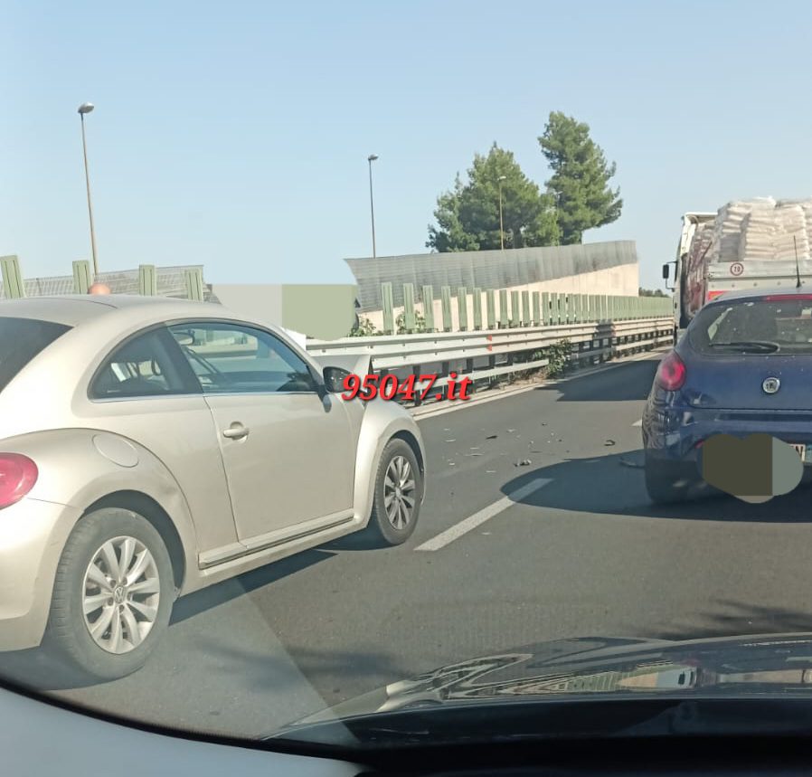 DOPPIO INCIDENTE STRADALE NELLA GIORNATA DI OGGI SULLA SUPERSTRADA 121 IN DIREZIONE CATANIA