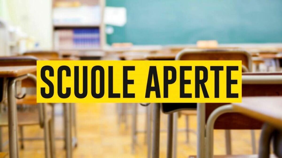 DOMANI A PATERNO' SCUOLE REGOLARMENTE APERTE - 