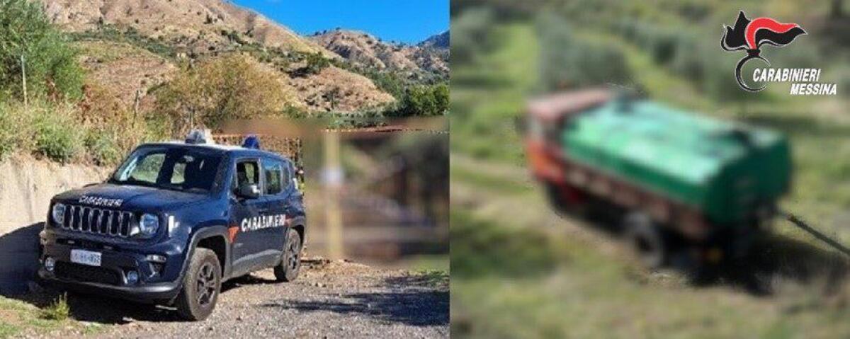 MALVAGNA. ACQUA DA FRANTOIO SMALTITA ILLEGALMENTE, 43ENNE DENUNCIATO. - 