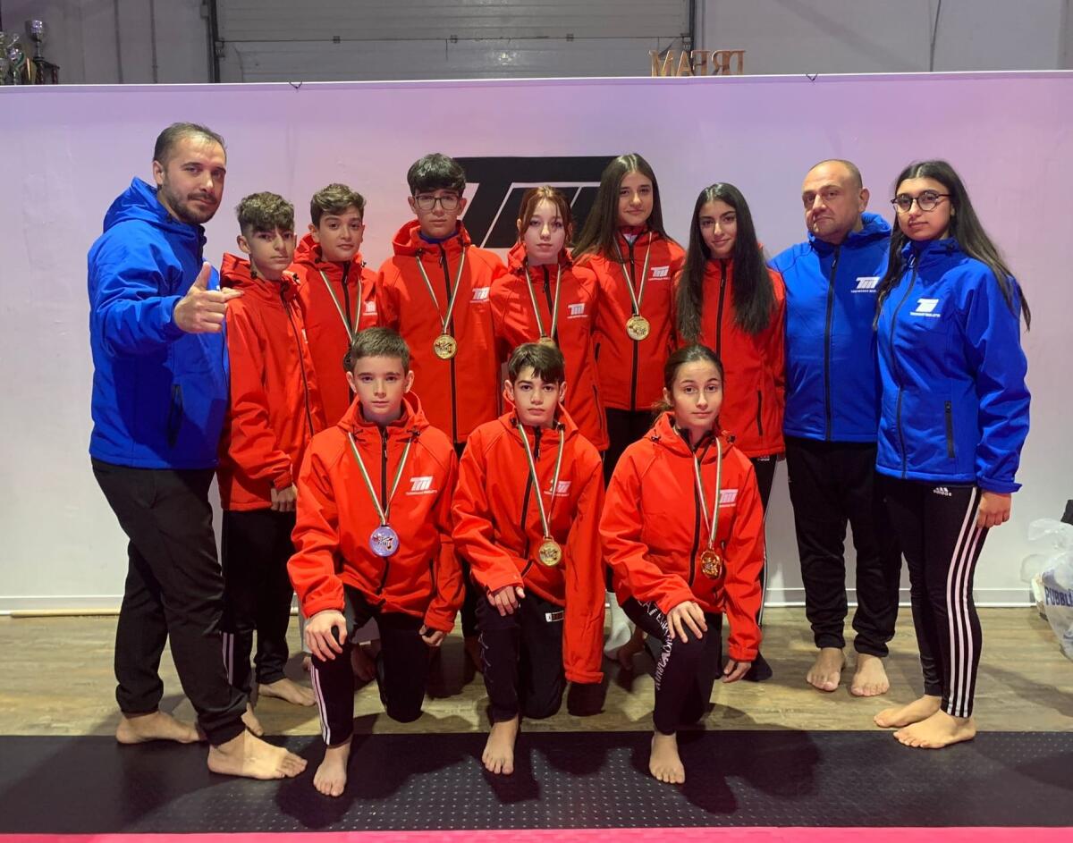 TAEKWONDO MARLETTA IN SICILIA: 5 MEDAGLIE D'ORO, MAESTRO TONY MARLETTA - L'ARTEFICE DI SUCCESSI RADIANTI - 