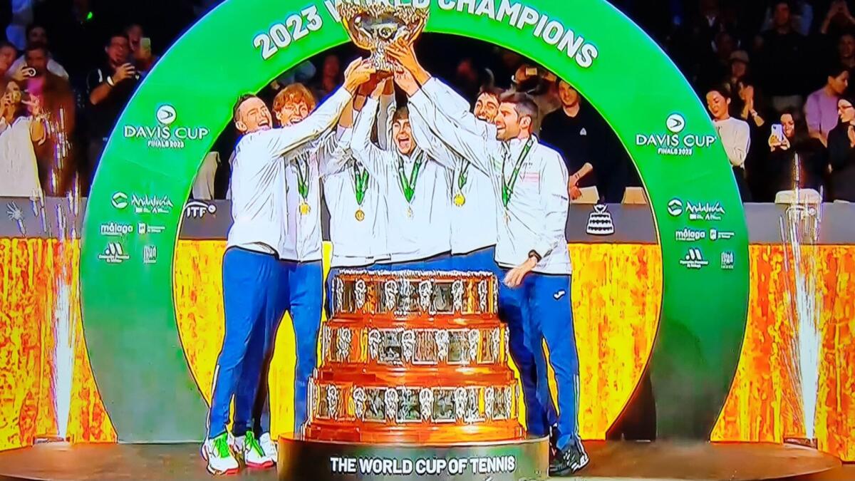 TENNIS. L'ITALIA DOPO 47 ANNI TORNA A VINCERE LA COPPA DAVIS - 