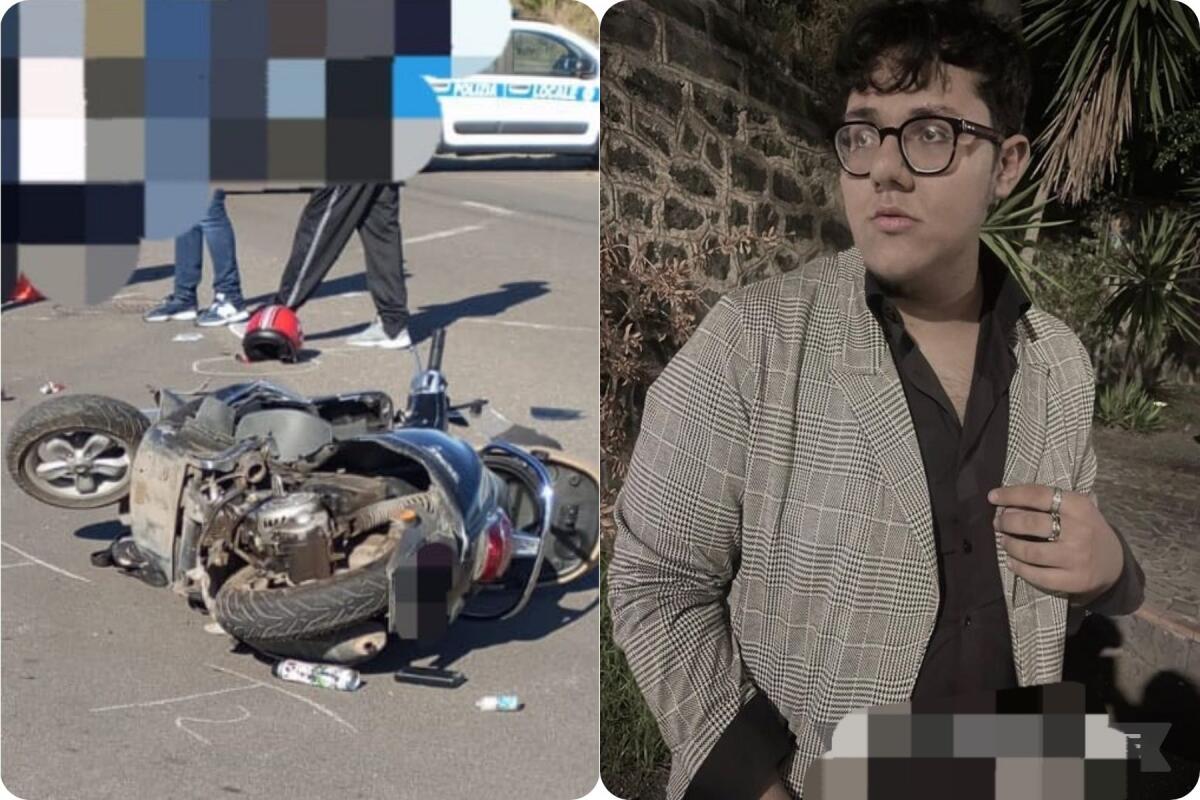 PATERNÒ, GRANDE DOLORE PER LA MORTE DEL GIOVANE RICCARDO, TRA DIECI GIORNI AVREBBE COMPIUTO 18 ANNI - 