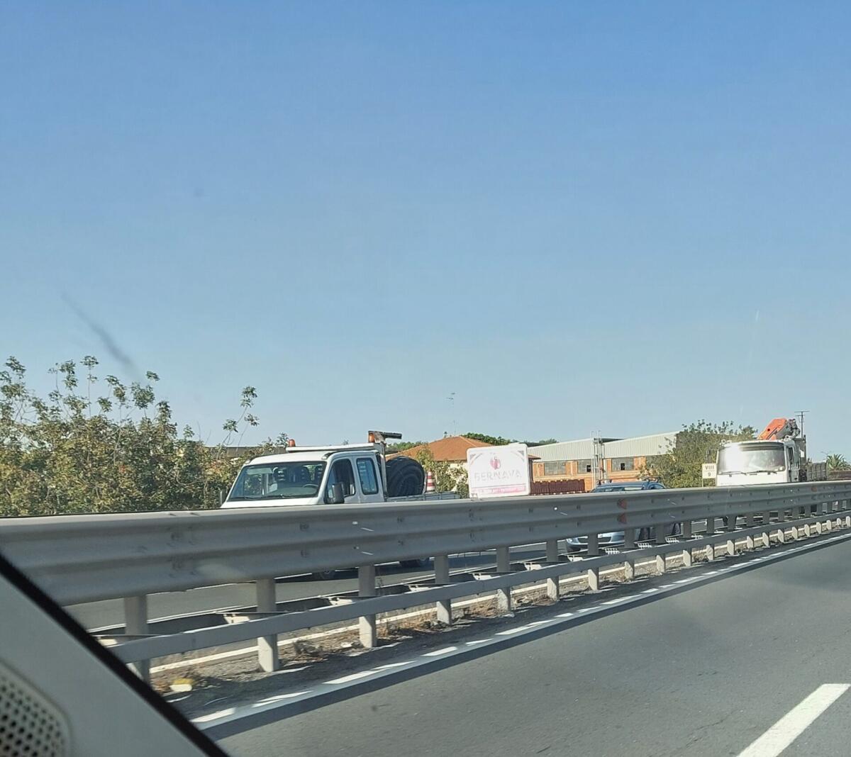 LAVORI SULLA SS121 A PIANO TAVOLA, CODE - 