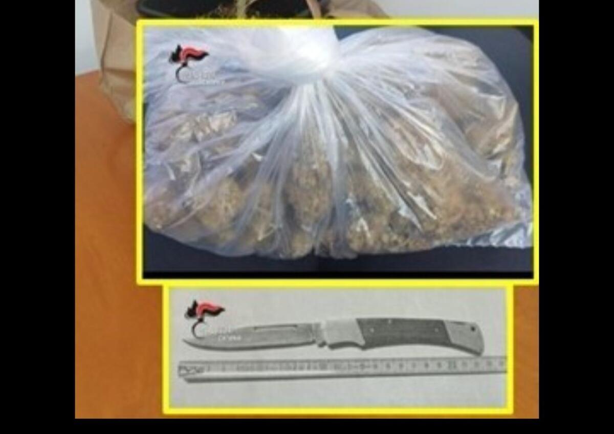 23ENNE DI MISTERBIANCO DENUNCIATO PER POSSESSO DI COLTELLO A SERRAMANICO - 