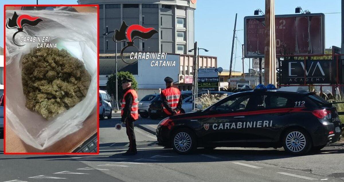 MISTERBIANCO. BECCATO CON LA DROGA NELLO SCOOTER: ARRESTATO DAI CARABINIERI - 
