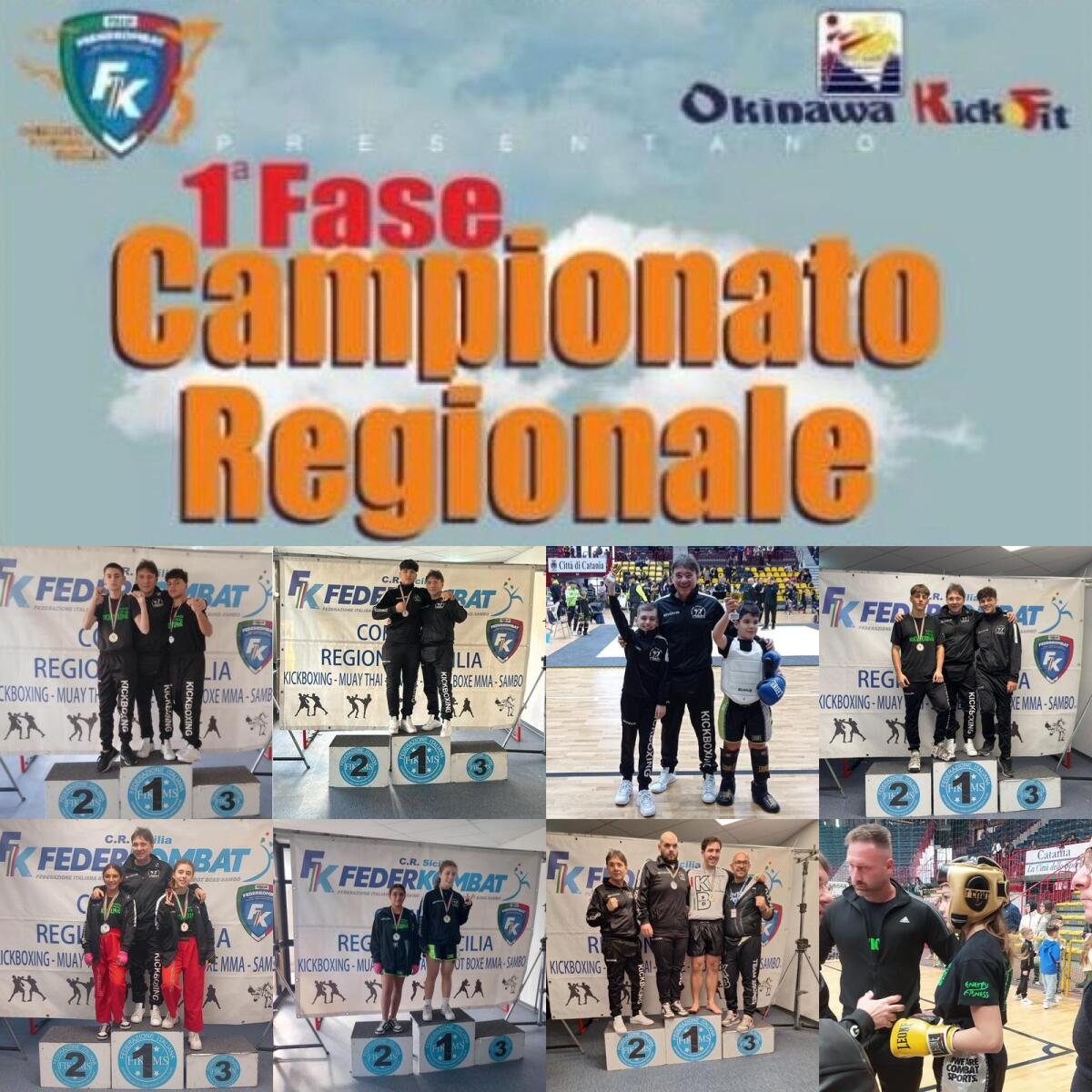 OTTIMI RISULTATI PER IL TEAM SCIURELLO DI PATERNÒ NEL CAMPIONATO REGIONALE DI KICKBOXING - 