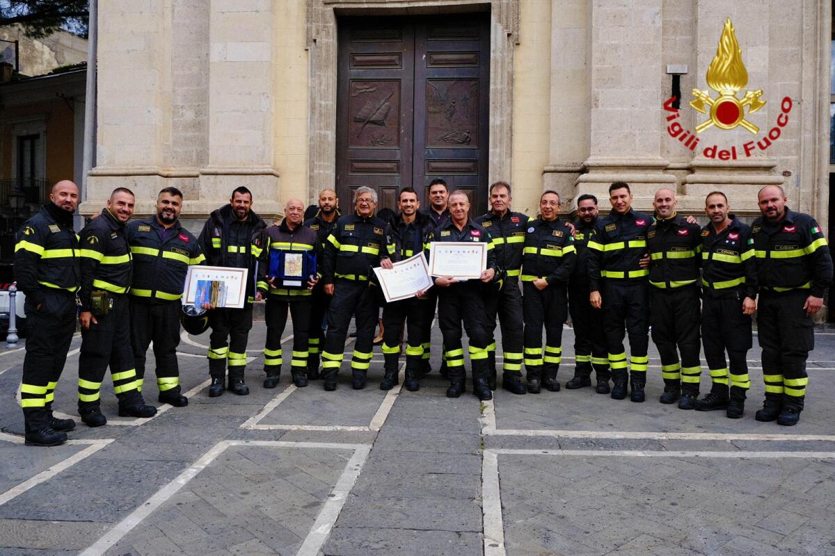 PREMIO IDRIA 2023, I RICONOSCIMENTI A 11 VIGILI DEL FUOCO - 