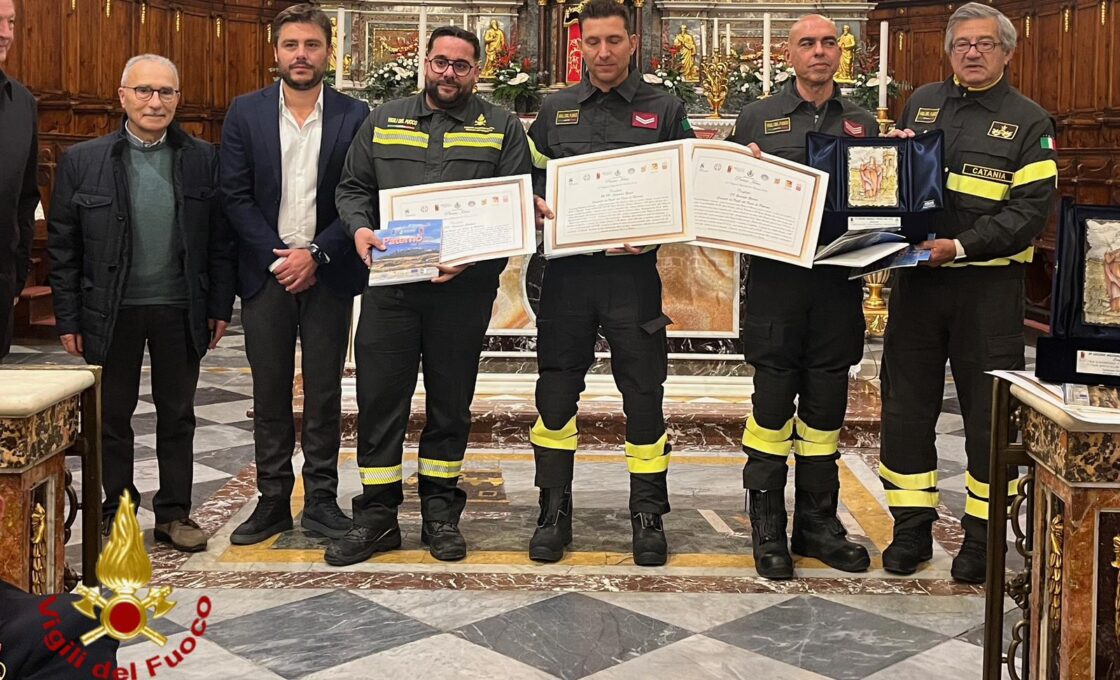 PREMIO IDRIA 2023, I RICONOSCIMENTI A 11 VIGILI DEL FUOCO