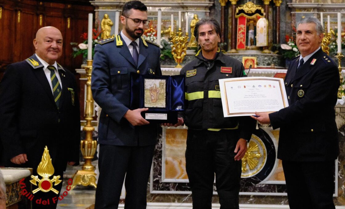 PREMIO IDRIA 2023, I RICONOSCIMENTI A 11 VIGILI DEL FUOCO