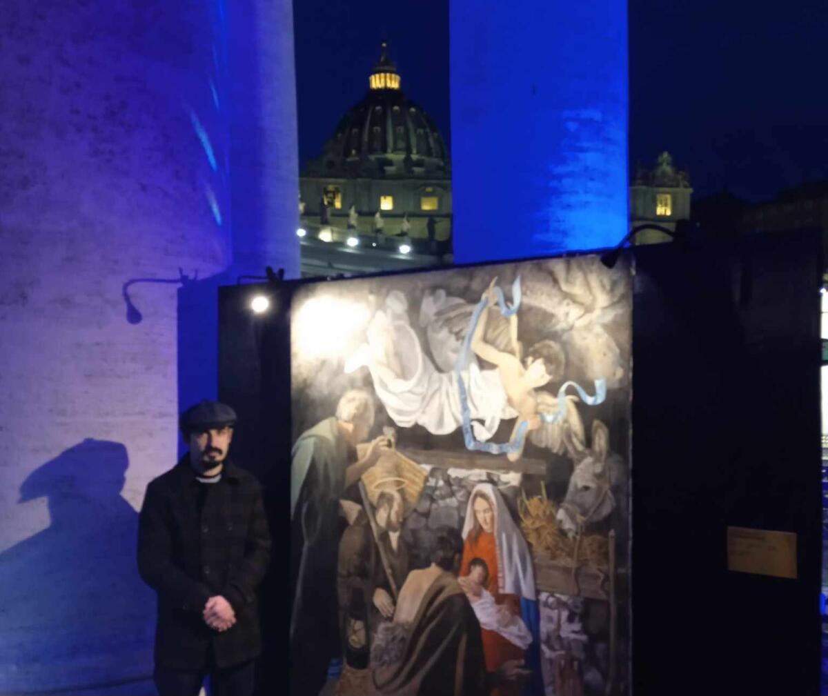 C’È ANCHE IL PRESEPE DEL PATERNESE ALESSANDRO FORTE TRA I 100 IN MOSTRA IN VATICANO - 