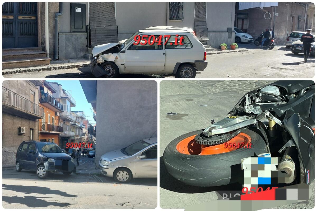 PATERNO'. DUE INCIDENTI NELLA GIORNATA DI OGGI, TRE FERITI - 